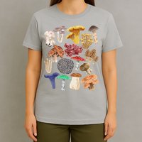 Mushroom Classification Types Mycology For Shroom Hunter T-Shirt