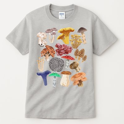 Mushroom Classification Types Mycology For Shroom Hunter Tall T-Shirt