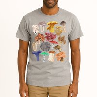 Mushroom Classification Types Mycology For Shroom Hunter Tall T-Shirt
