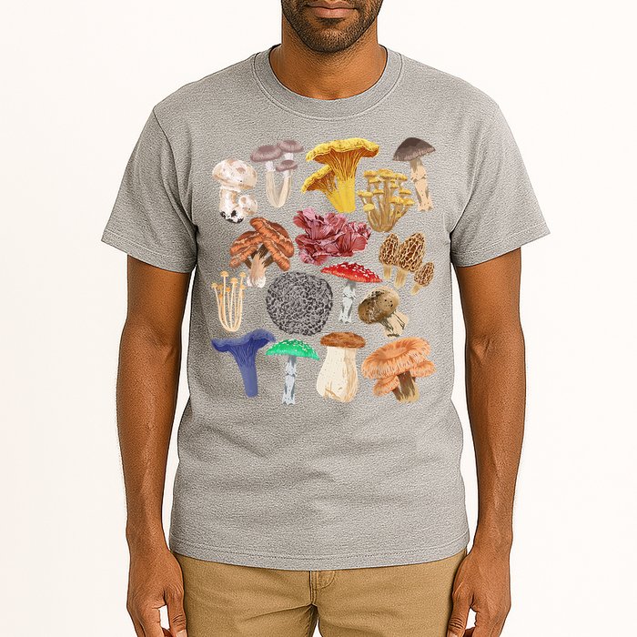 Mushroom Classification Types Mycology For Shroom Hunter Tall T-Shirt