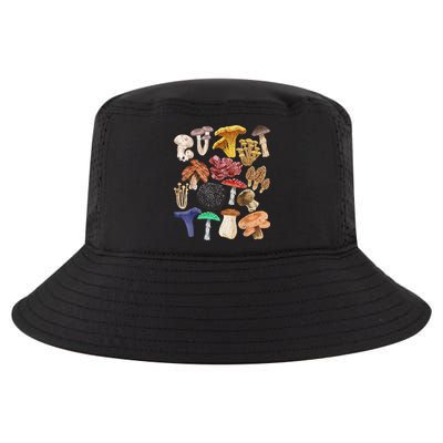 Mushroom Classification Types Mycology For Shroom Hunter Cool Comfort Performance Bucket Hat