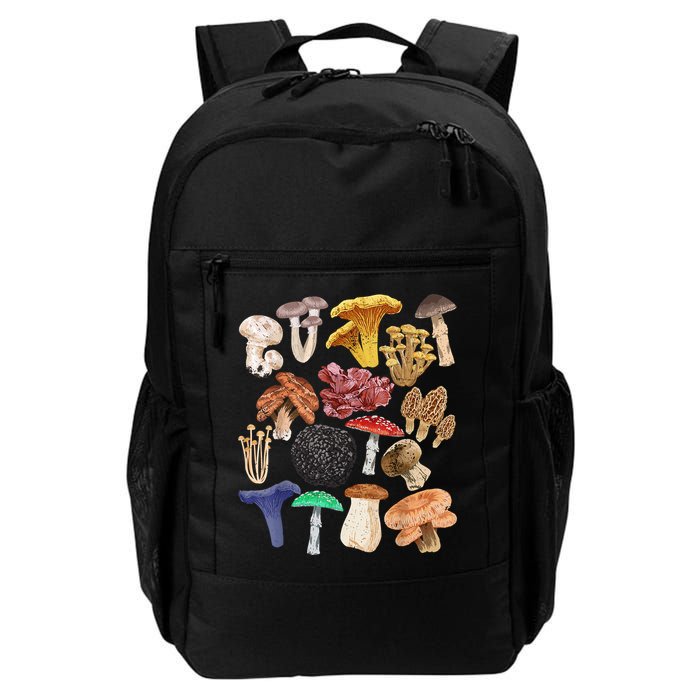 Mushroom Classification Types Mycology For Shroom Hunter Backpack