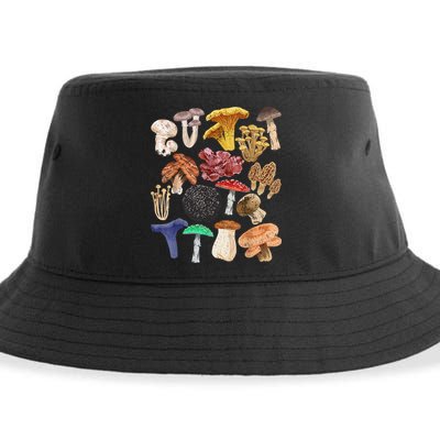 Mushroom Classification Types Mycology For Shroom Hunter Sustainable Bucket Hat