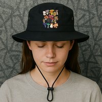 Mushroom Classification Types Mycology For Shroom Hunter Bucket Hat