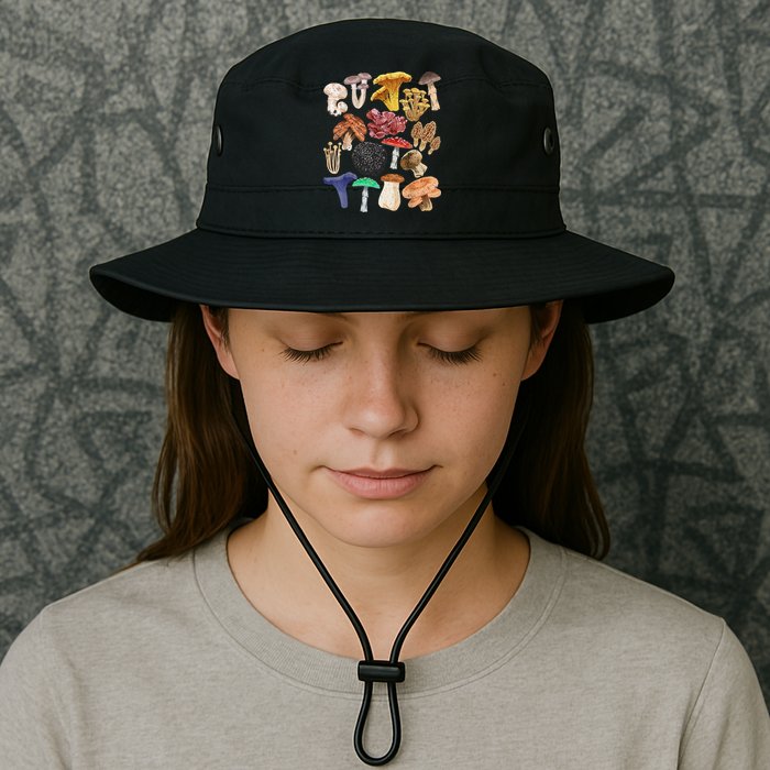 Mushroom Classification Types Mycology For Shroom Hunter Bucket Hat