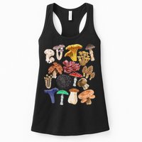Mushroom Classification Types Mycology For Shroom Hunter Womens Tank Top