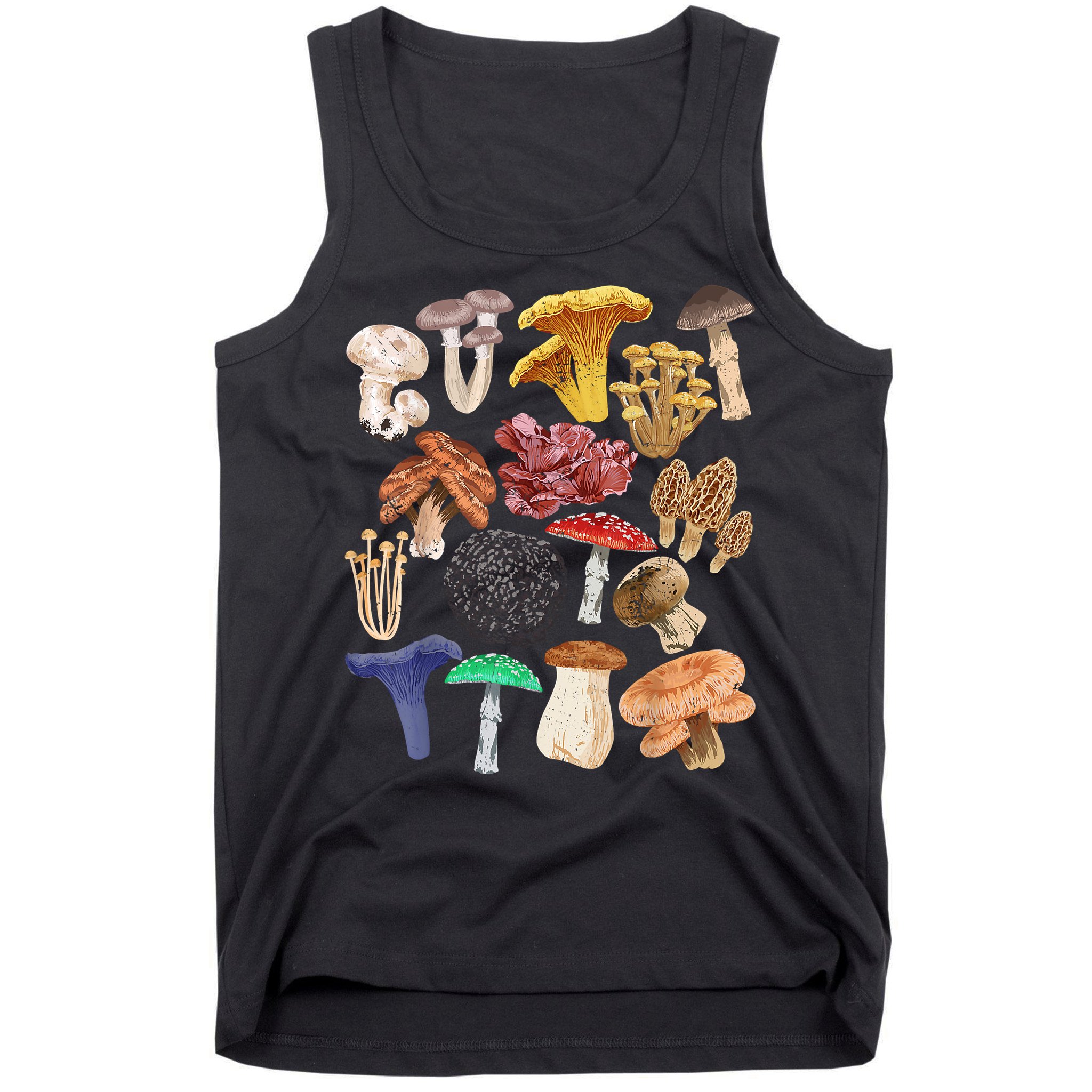 Mushroom Classification Types Mycology For Shroom Hunter Tank Top