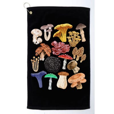 Mushroom Classification Types Mycology For Shroom Hunter Golf Towel
