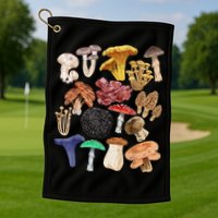 Mushroom Classification Types Mycology For Shroom Hunter Golf Towel
