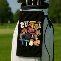 Mushroom Classification Types Mycology For Shroom Hunter Golf Towel