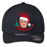 Merry Christmas Trump Humorous Christmas Flexfit Unipanel Trucker Cap