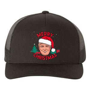 Merry Christmas Trump Humorous Christmas Yupoong Adult 5-Panel Trucker Hat