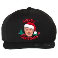 Merry Christmas Trump Humorous Christmas Wool Snapback Cap