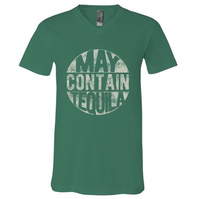 May Contain Tequila V-Neck T-Shirt