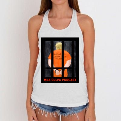 Michael Cohen Trump Trending Women's Knotted Racerback Tank