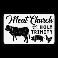 Meat Church The Holy Trinity Barbecue Grilling Impact Tech Backpack