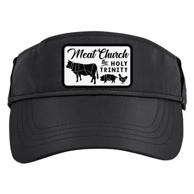 Meat Church The Holy Trinity Barbecue Grilling Adult Drive Performance Visor