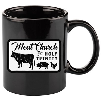 Meat Church The Holy Trinity Barbecue Grilling 11oz C Handle Ceramic Mug