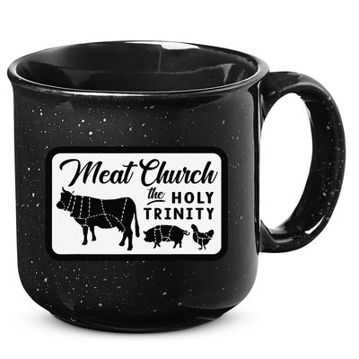 Meat Church The Holy Trinity Barbecue Grilling 15oz Campfire Ceramic Mug