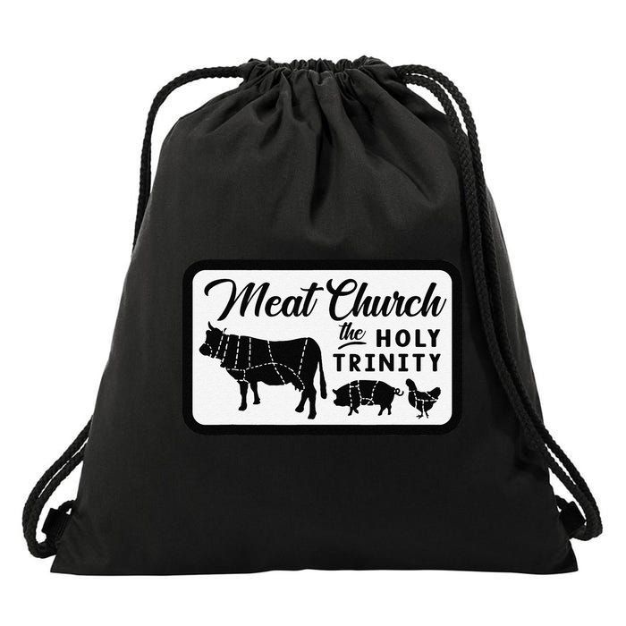 Meat Church The Holy Trinity Barbecue Grilling Drawstring Bag