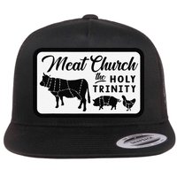 Meat Church The Holy Trinity Barbecue Grilling Flat Bill Trucker Hat