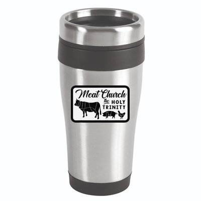 Meat Church The Holy Trinity Barbecue Grilling 16oz Travel Tumbler