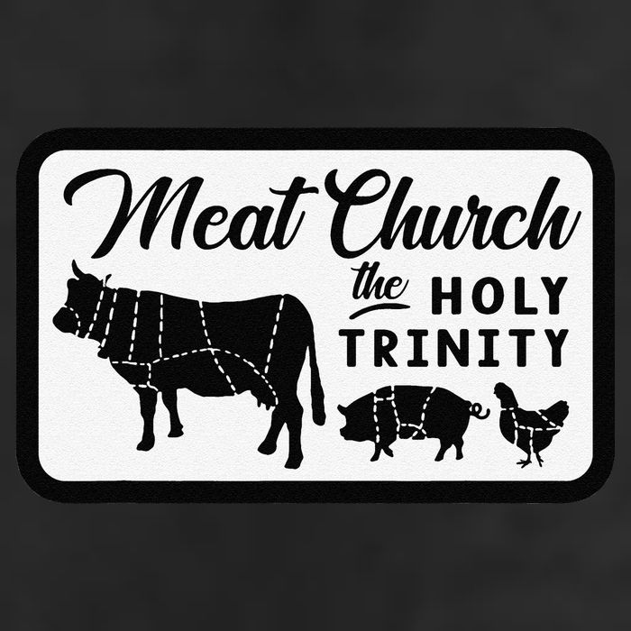 Meat Church The Holy Trinity Barbecue Grilling Hat