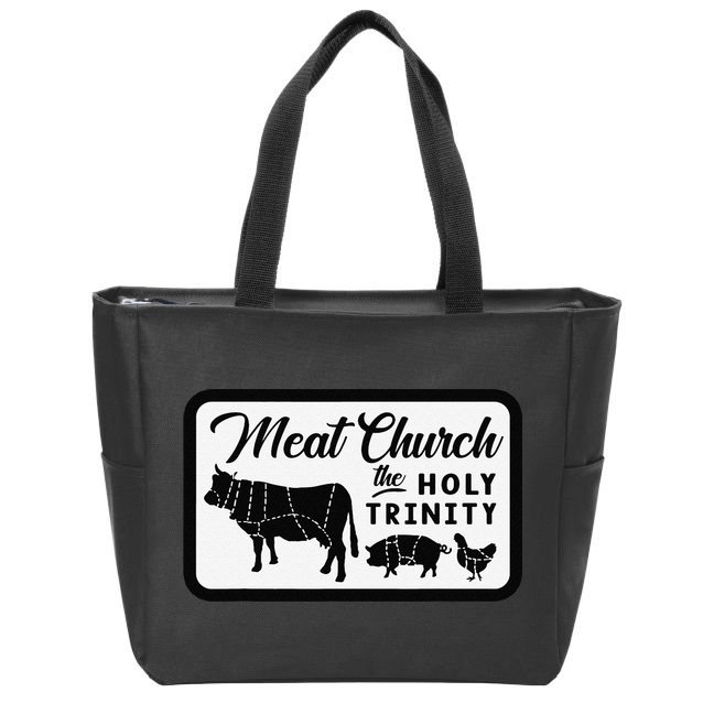 Meat Church The Holy Trinity Barbecue Grilling Zip Tote Bag