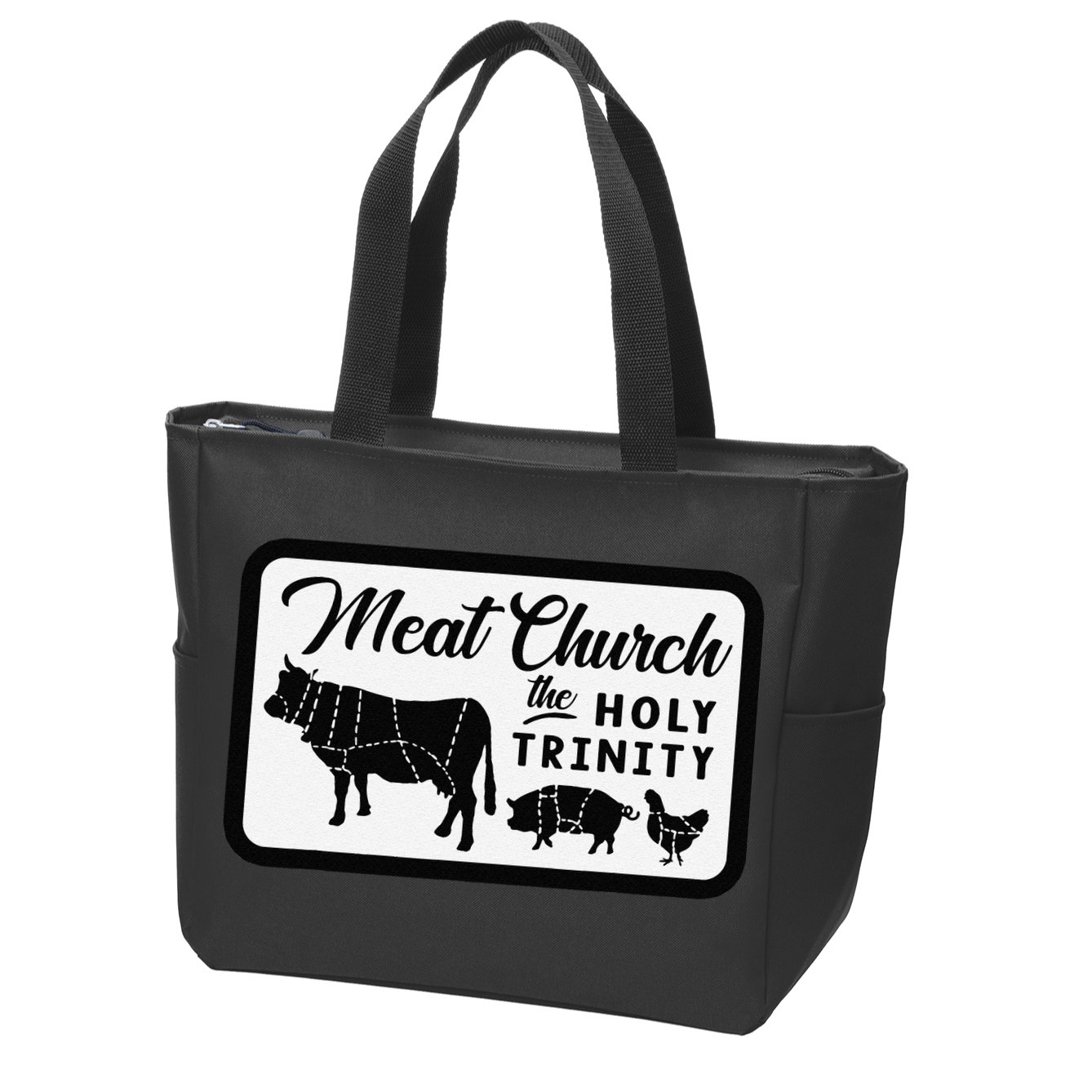 Meat Church The Holy Trinity Barbecue Grilling Zip Tote Bag