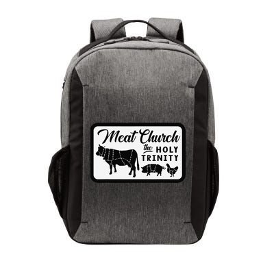 Meat Church The Holy Trinity Barbecue Grilling Vector Backpack