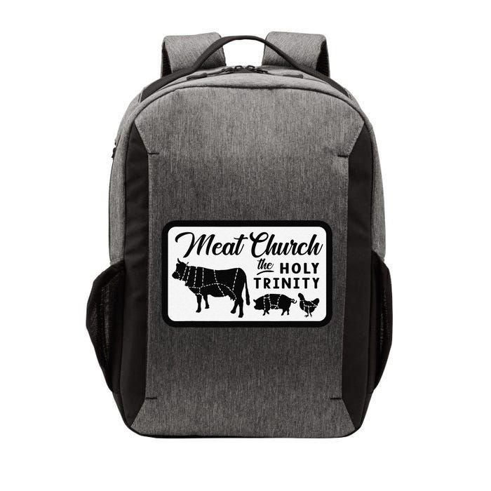 Meat Church The Holy Trinity Barbecue Grilling Vector Backpack