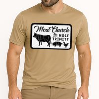 Meat Church The Holy Trinity Barbecue Grilling Cooling Performance Crew T-Shirt