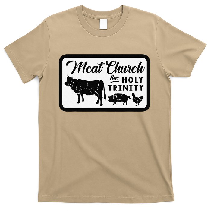 Meat Church The Holy Trinity Barbecue Grilling T-Shirt