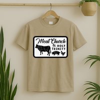 Meat Church The Holy Trinity Barbecue Grilling T-Shirt