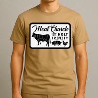 Meat Church The Holy Trinity Barbecue Grilling T-Shirt