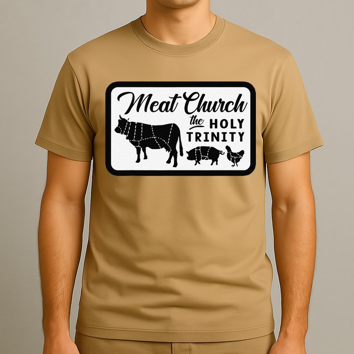 Meat Church The Holy Trinity Barbecue Grilling T-Shirt