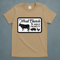 Meat Church The Holy Trinity Barbecue Grilling T-Shirt