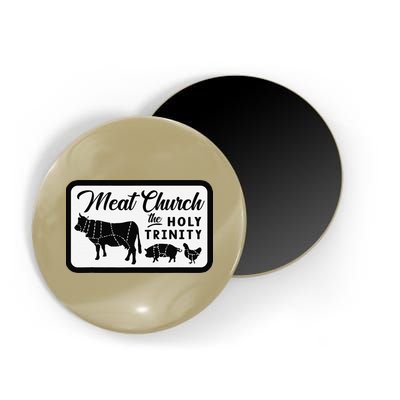 Meat Church The Holy Trinity Barbecue Grilling Magnet