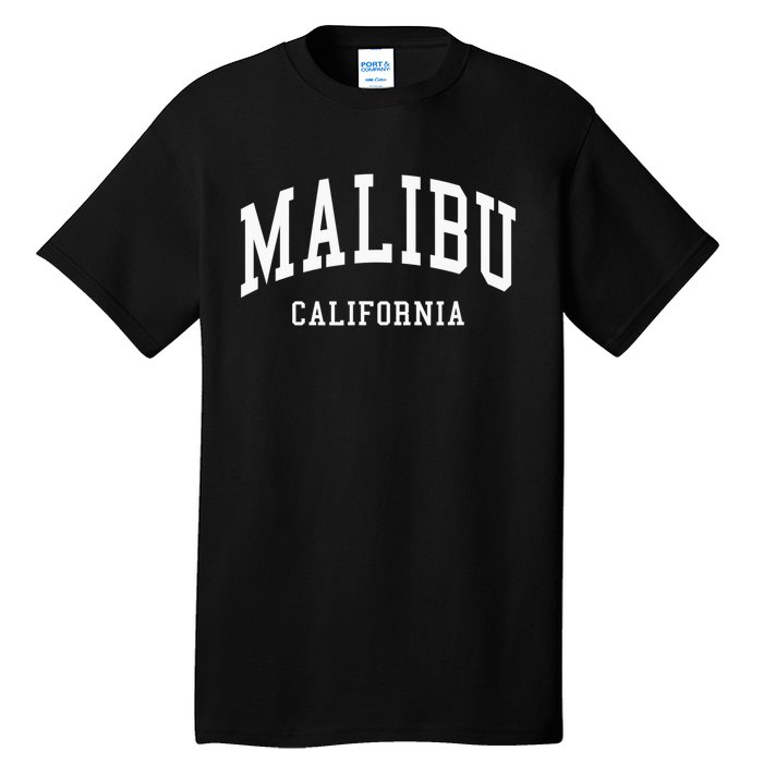 Malibu California Throwback Design Classic Tall T-Shirt