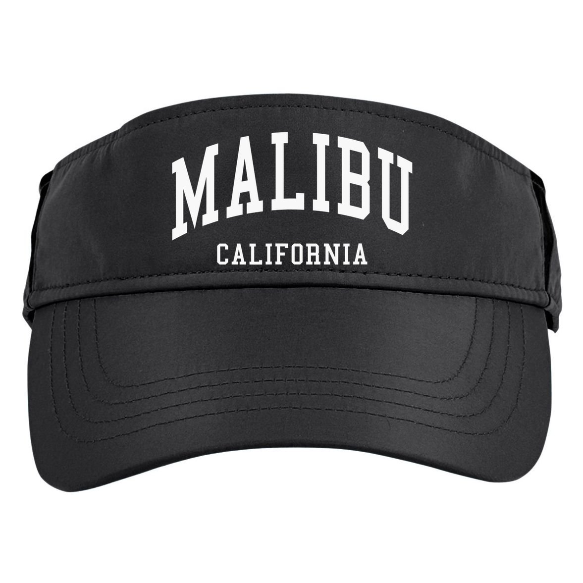 Malibu California Throwback Design Classic Adult Drive Performance Visor