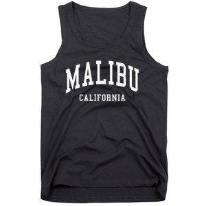 Malibu California Throwback Design Classic Tank Top