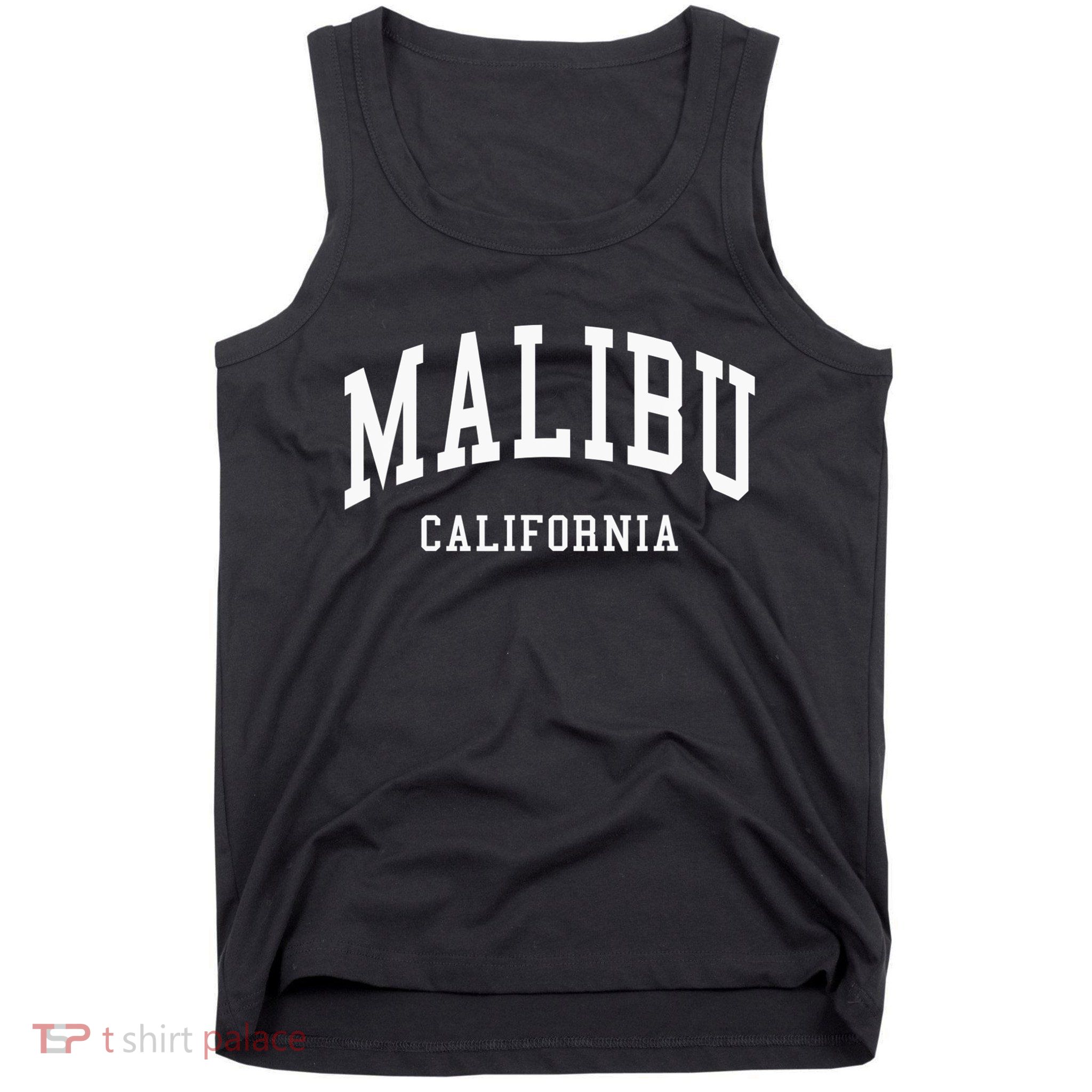 Malibu California Throwback Design Classic Tank Top