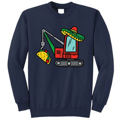 Mexican Crane Tacos Cinco De Mayo Fiesta Sweatshirt