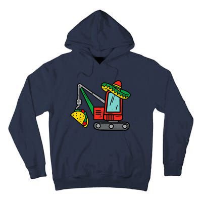 Mexican Crane Tacos Cinco De Mayo Fiesta Tall Hoodie