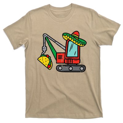 Mexican Crane Tacos Cinco De Mayo Fiesta T-Shirt