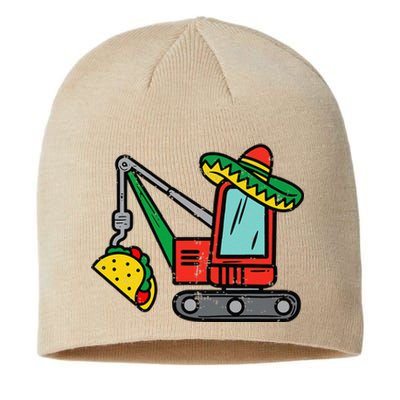 Mexican Crane Tacos Cinco De Mayo Fiesta Sustainable Beanie