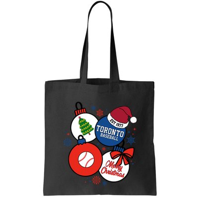 Merry Christmas Toronto Baseball Est 1977 Bag
