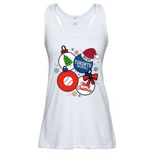 Merry Christmas Toronto Baseball Est 1977 Ladies Essential Flowy Tank