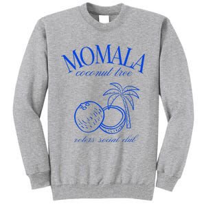 Momala Coconut Tree Voters Social Club Tall Sweatshirt