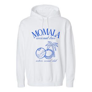 Momala Coconut Tree Voters Social Club Garment-Dyed Fleece Hoodie